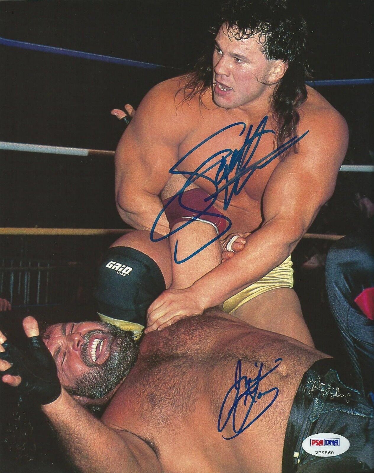 Jimmy Garvin & Scott Steiner Signed WWE 8x10 Photo Poster painting PSA/DNA COA WCW Picture Auto