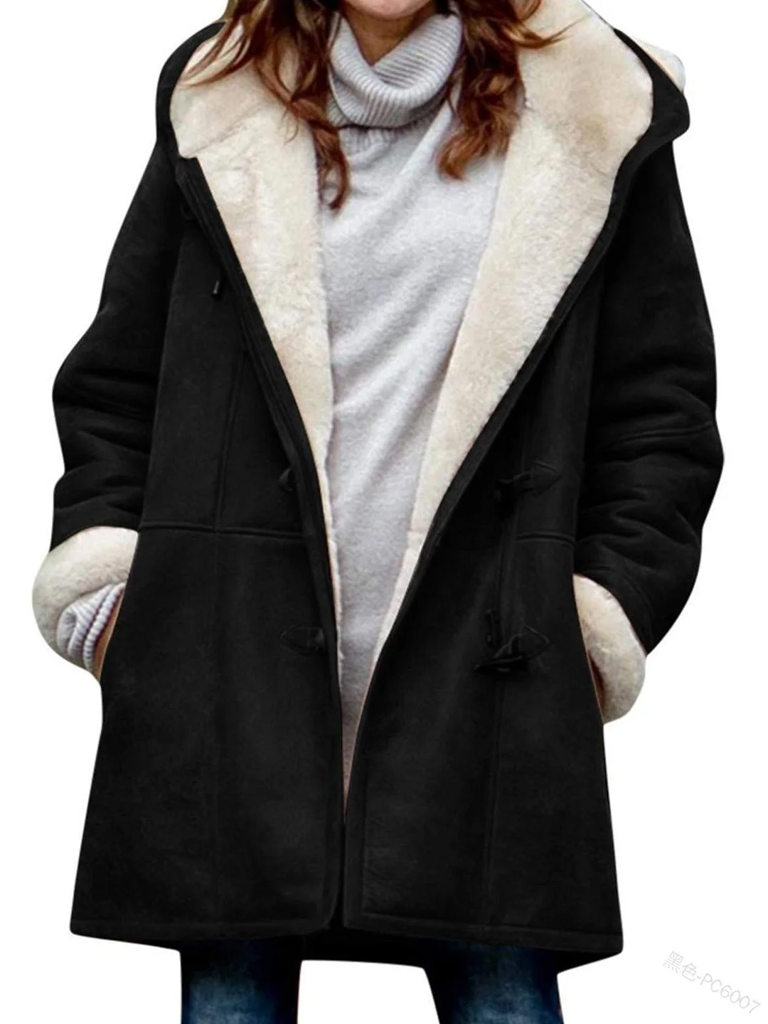 Women's Long Sherpa Lined Jacket