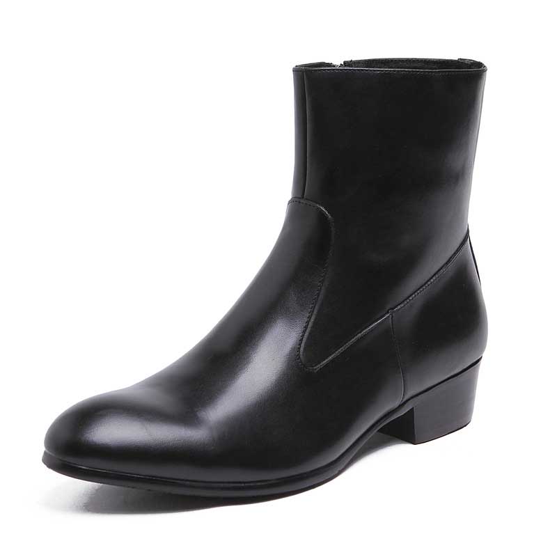 Mens Black Dress Boots Free Shipping
