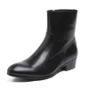 Mens Stylish Dress Boots Black