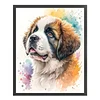Saint Bernard Dog-11CT Stamped Cross Stitch 40*50cm/15.75*19.69in tapestrymarket