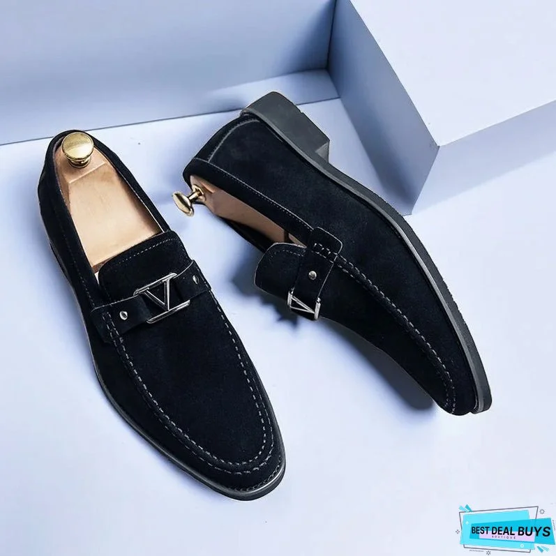Frank Hardy Monza Suede Loafers