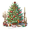 (US Local)Acrylic Xmas Tree DIY Table Top Diamond Painting Ornament Kits
