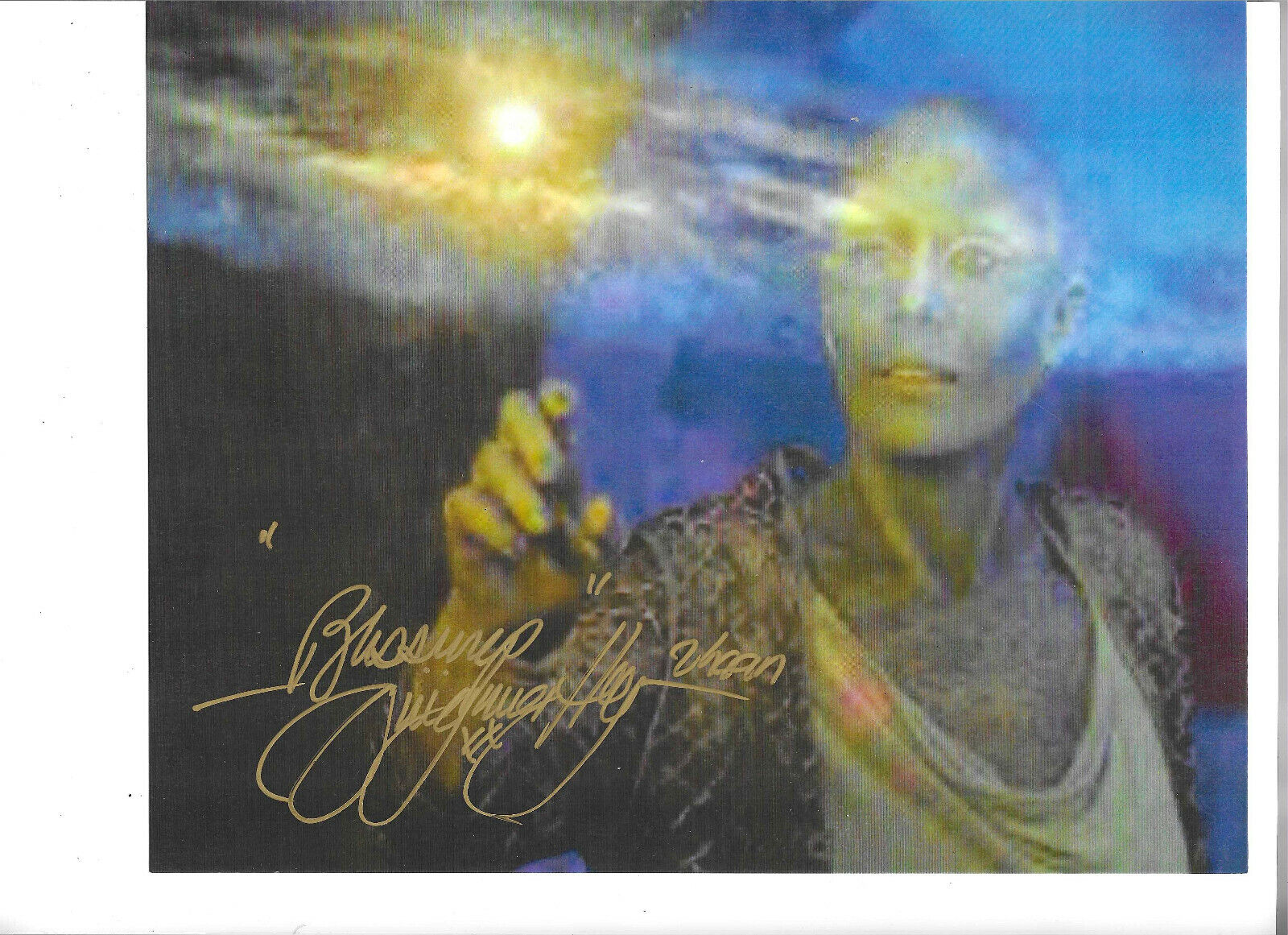 Virginia Hey Authentic Signed 8x10 Photo Poster painting Autographed, Farscape, Zhaan