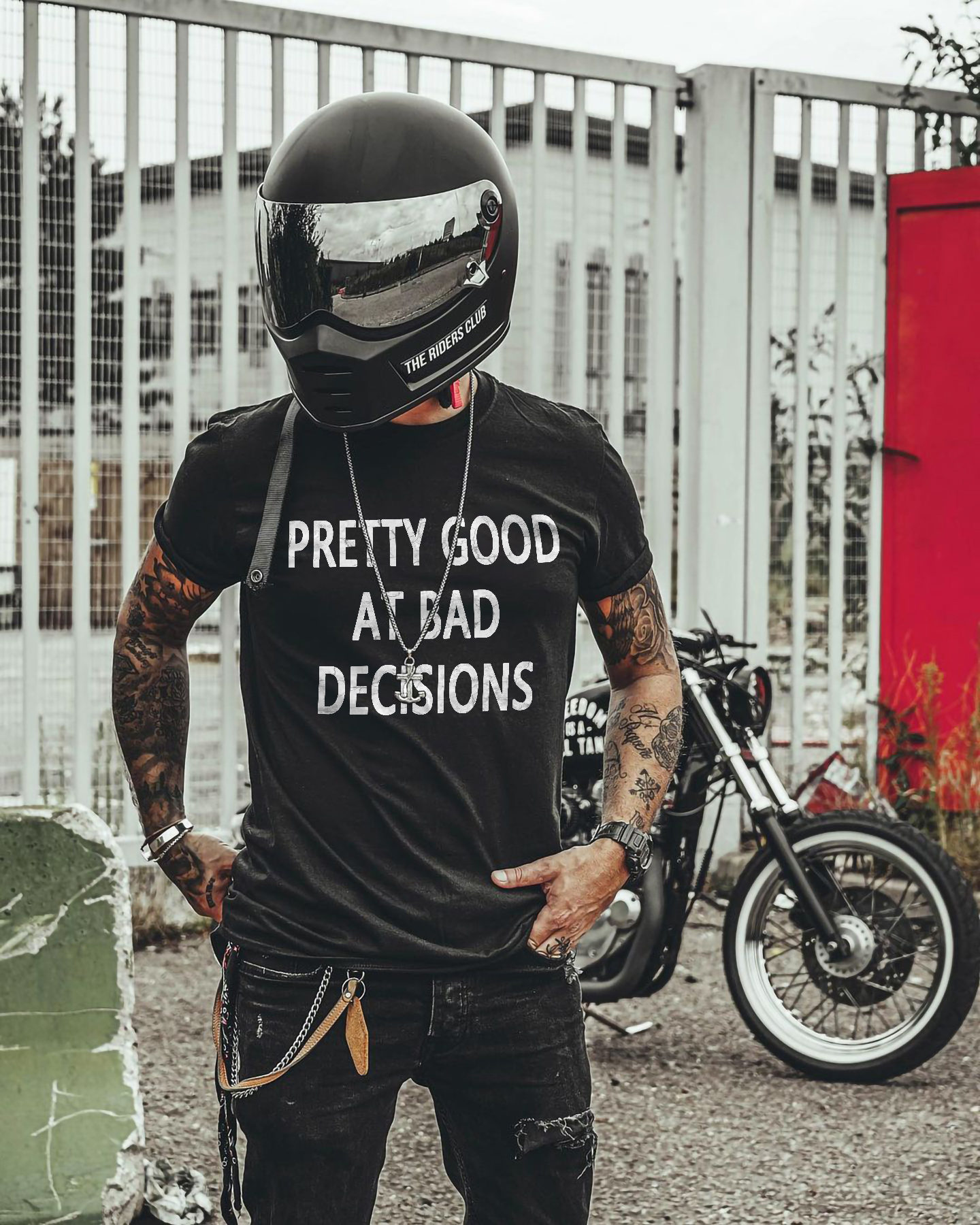 Pretty Good At Bad Decisions T-shirt - Livereid
