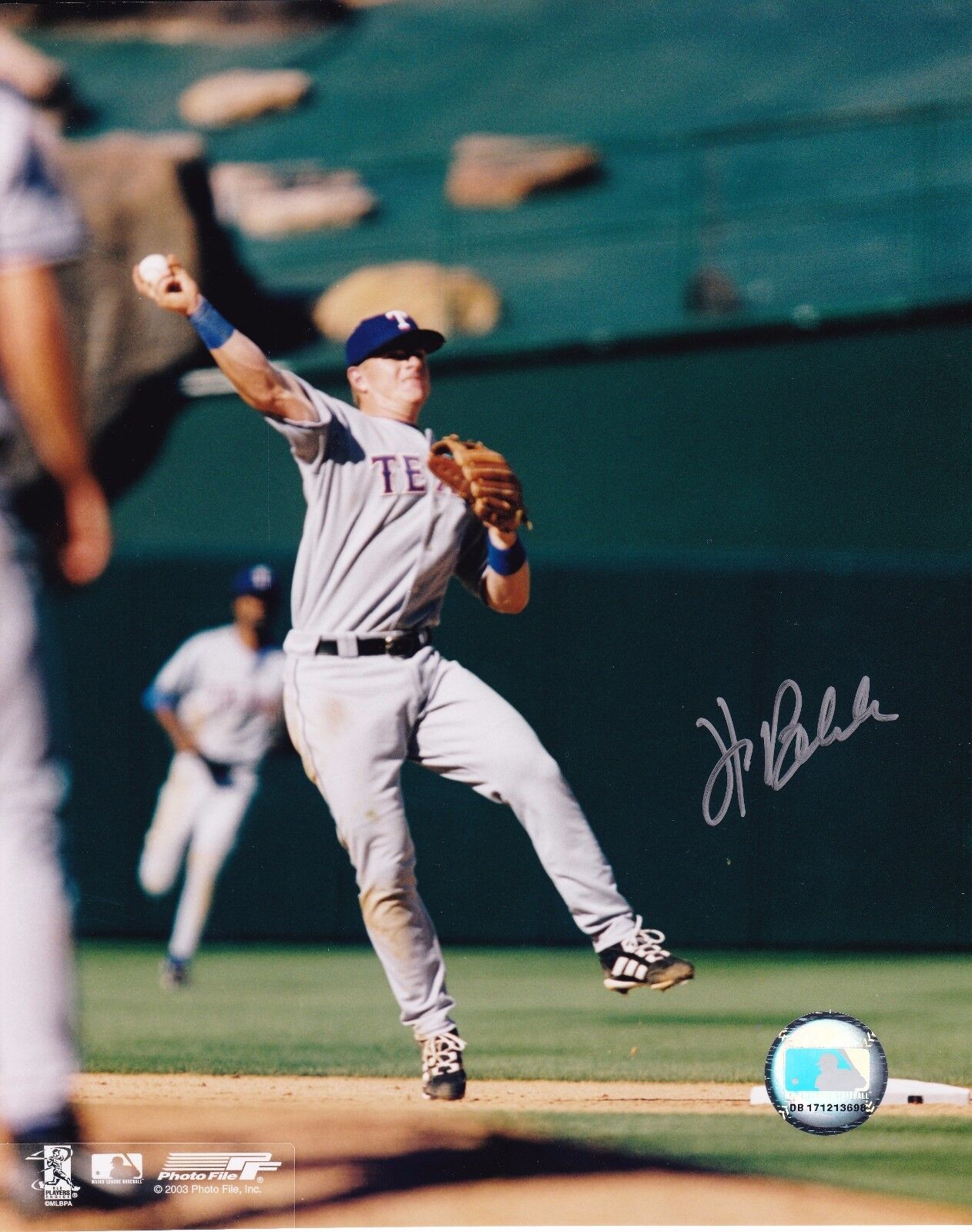 Hank Blalock autographed 8x10 Texas Rangers #6  Shipping