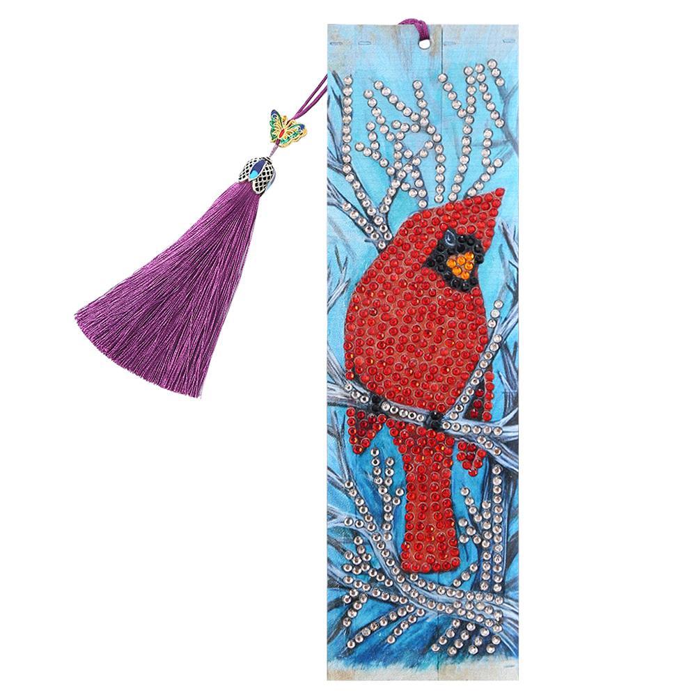 

Bird-DIY Creative Diamond Tassel Bookmark, 501 Original