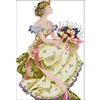 (Multi Style)Queen Of Seasons-Full Embroidery 2 Strands 14CT Stamped Cross Stitch-41*59CM