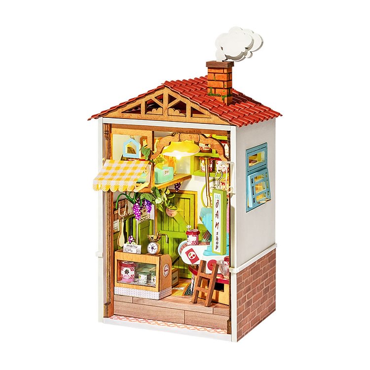 Rolife Sweet Jam Shop DIY Miniatur-Puppenhaus DS010 1:28