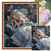 (Multi-Style) Alice in Wonderland-11CT Stamped Cross Stitch 50*65cm/19.69*25.59in