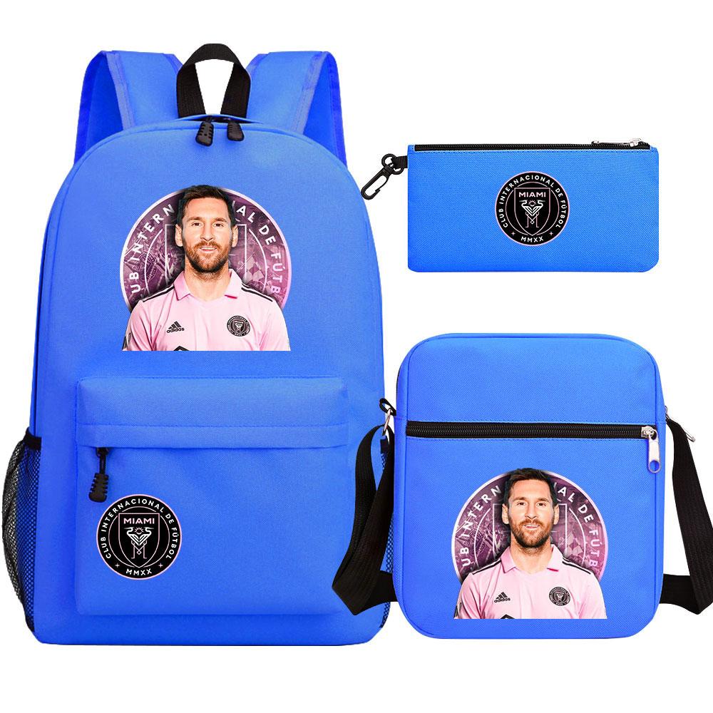 Mayoulove Lionel Messi Backpack Lightweight Design for School and Outdoor Activities-Mayoulove