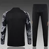 2024/2025 Real Madrid Half-Pull Training Suit Black Dragon Football Shirt 1:1 Thai Quality