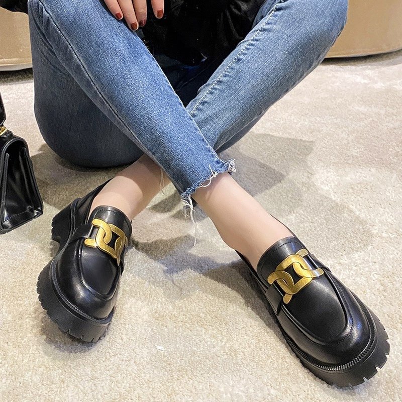 AIYUQI Shoes Women Spring 2021 New White Thick-soled Ladies Sneakers Genuine Leather Casual Trend Girl Shoes Students