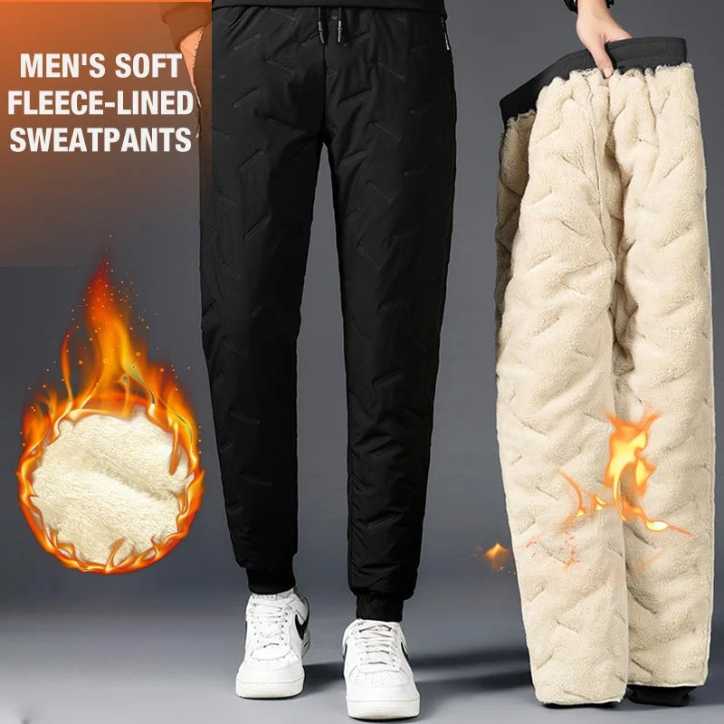 Soft Fleece-Lined Sweatpants-Limited time offer🔥
