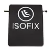 Child Seat ISOFIX Switch Cover 2059200806 for Benz C Class W253 15-21 (Black)