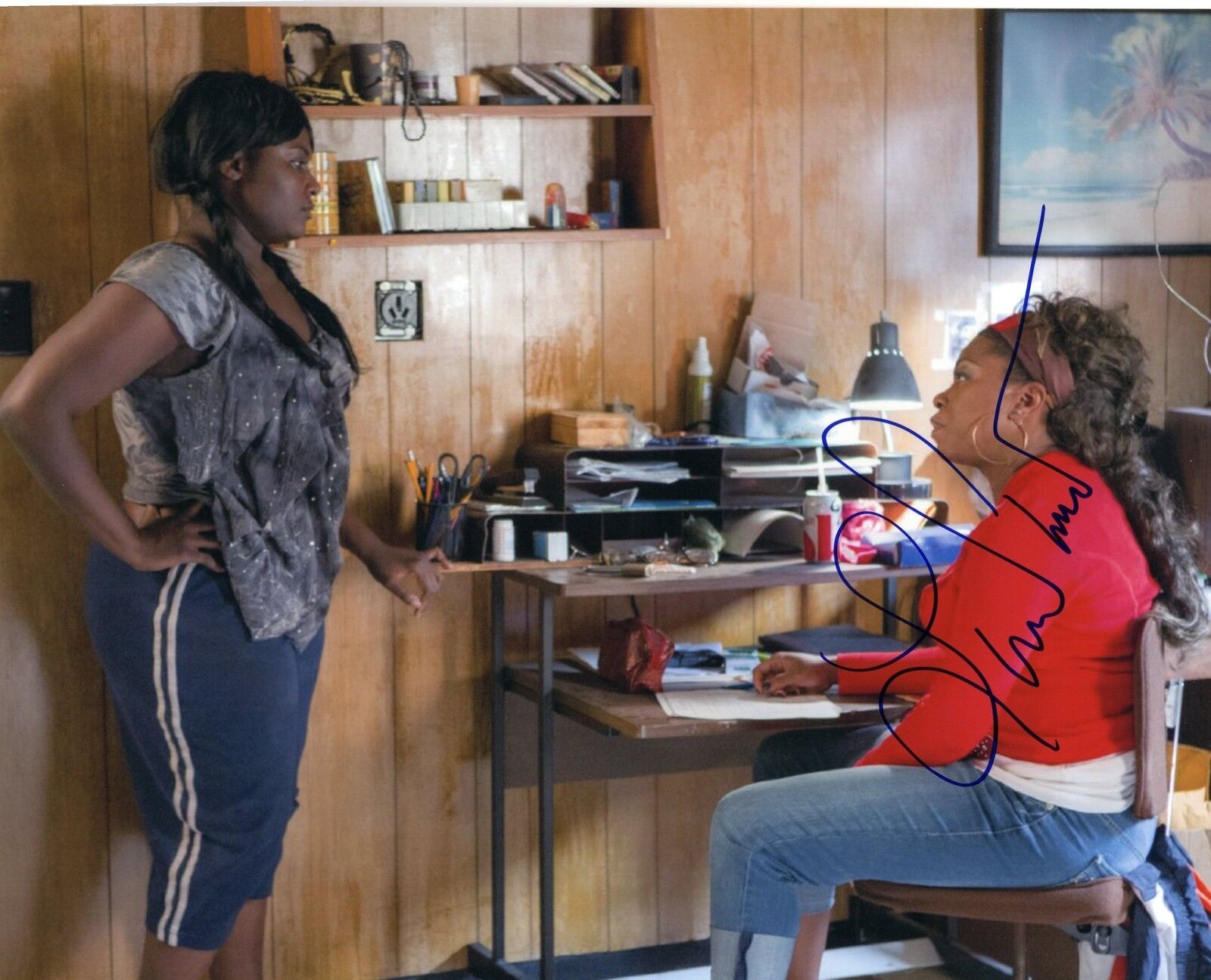 Lorraine Toussaint signed Orange is The New Black 8x10 Photo Poster painting w/COA A1