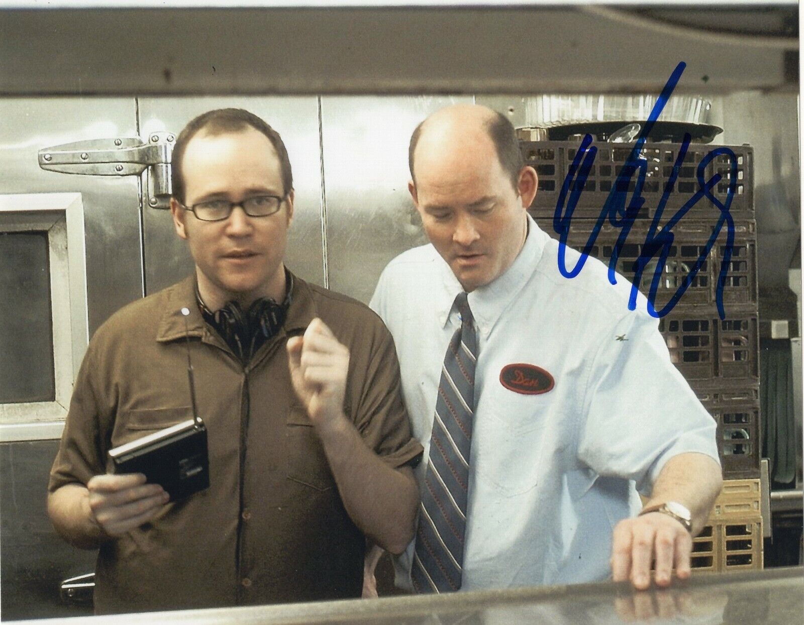 David Koechner Signed 8x10 Photo Poster painting w/COA The Office Anchorman #1