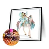 5D DIY Full Round Drill Diamond Painting Fairy Unicorn Kit Home Decor (B6194)