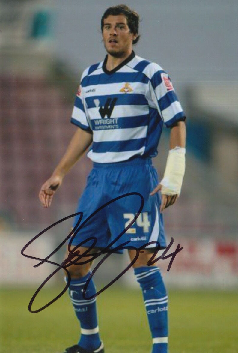 DONCASTER ROVERS HAND SIGNED GORDON GREER 6X4 Photo Poster painting 1.