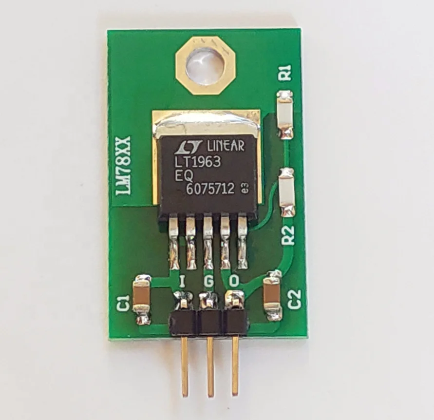 LT1963 Low Noise IDO Regulator LM7805 LM78XX Linear DC