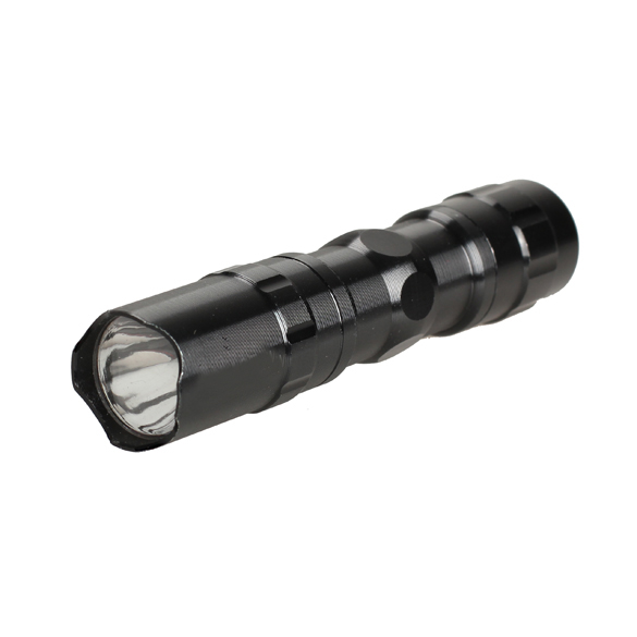 

3W Police LED Flash Torch with Clip C Electric Torch-Flash Light, 501 Original