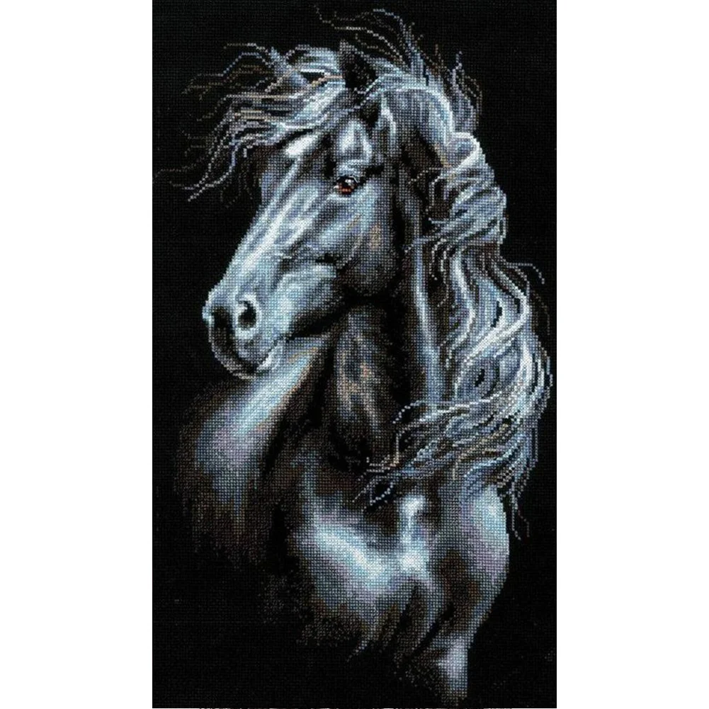 Full Round Diamond Painting - Horse(40*70cm)
