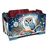 DIY Diamond Painting Rectangular Storage Rack Colorful Pattern Can Be Stacked Storage Box Kits