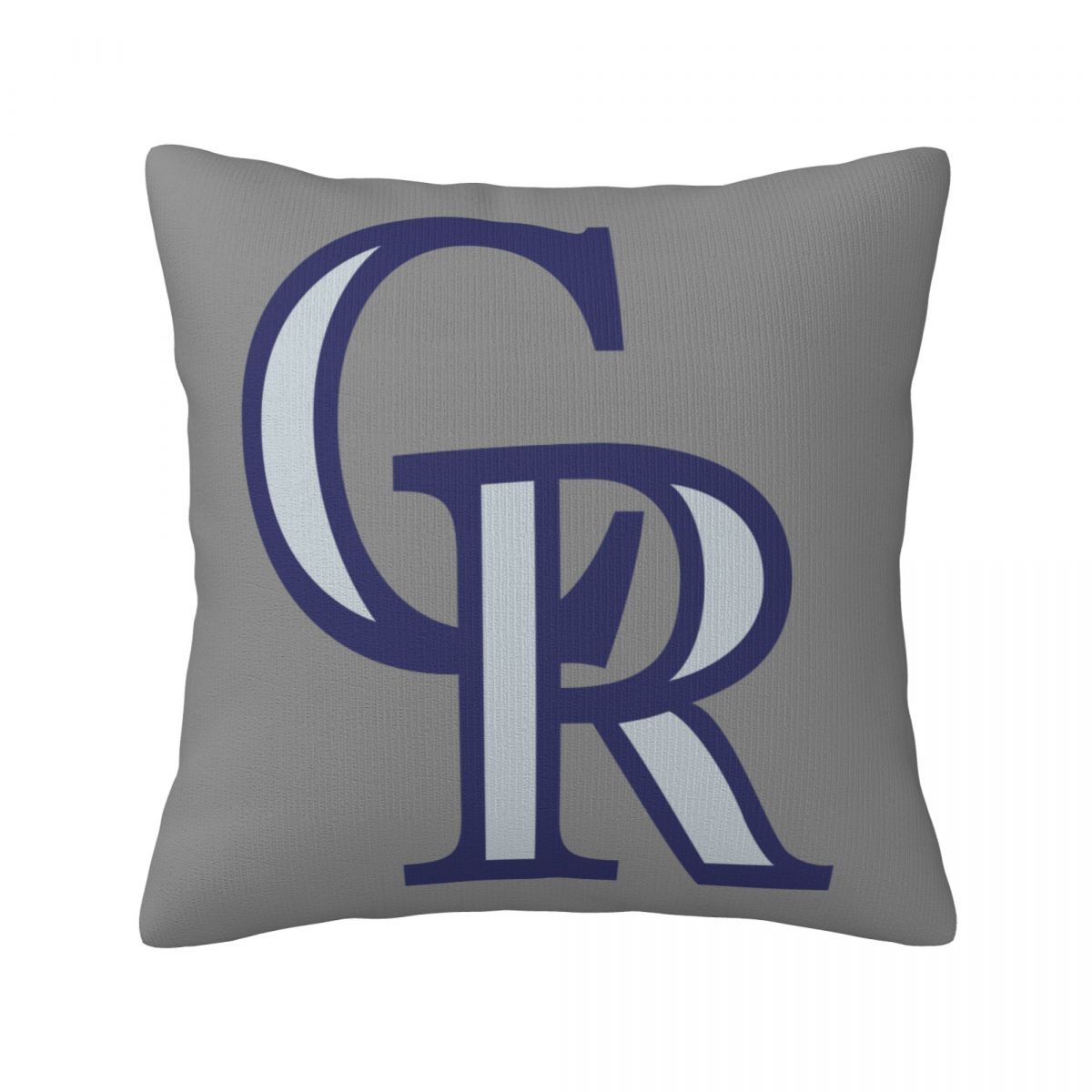 Colorado Rockies Logo Short Plush Cushion for Home Decor