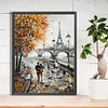 Diamond Painting-DIY Full Round Drill Romantic Paris Street