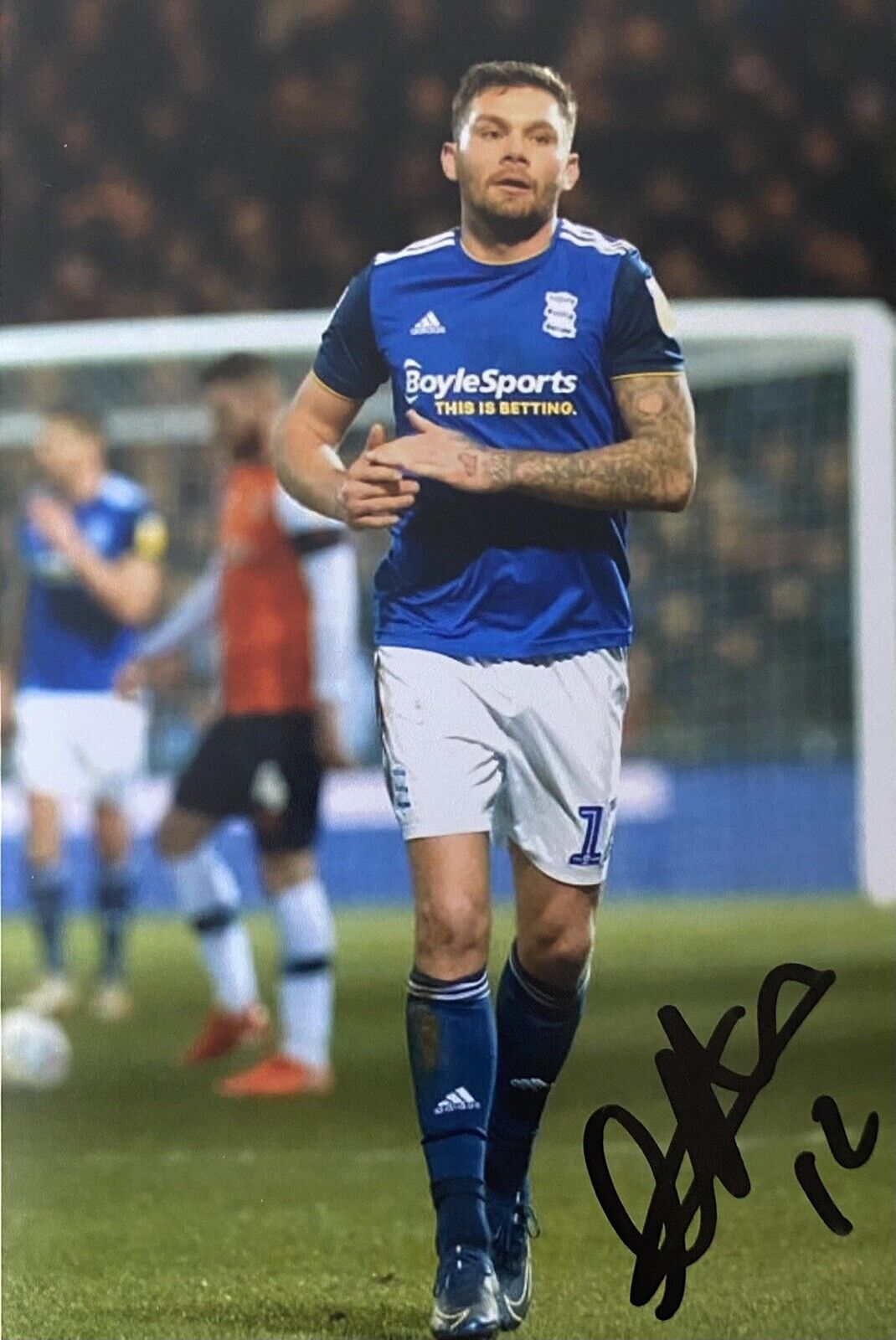 Harlee Dean Genuine Hand Signed Birmingham City 6X4 Photo Poster painting 3