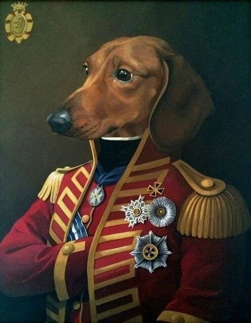 Cat Dog Cow Vintage Posters Animal Art Canvas Painting Posters and Print Wall Art for Living Room Home Decor (No Frame) 923