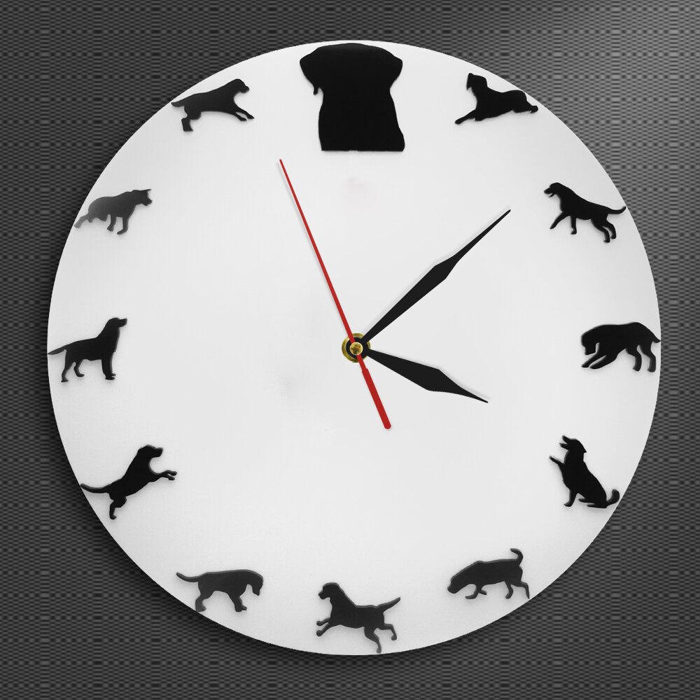 

Dog - Frameless Acrylic Wall Clock, 501 Original
