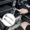 1/4inch Fast Rotatable Double Ended Socket Ratchet Wrench Screwdriver 72 Teeth