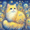 Diamond Painting -DIY Round Drill Cat(40x40cm)