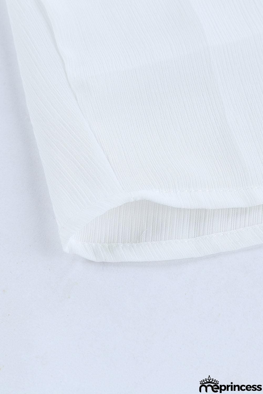 Plus Size Tie Front Crop Top