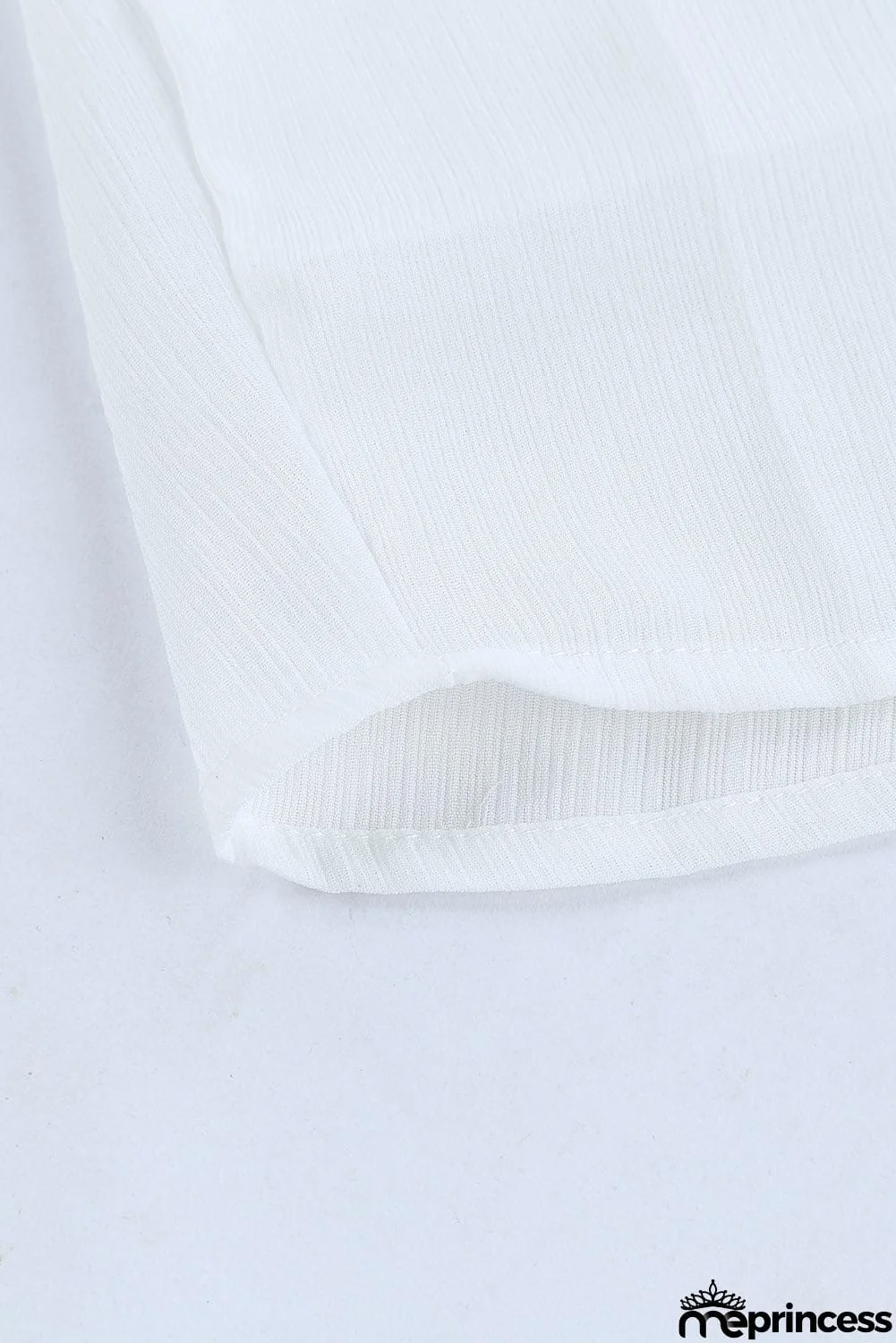 Plus Size Tie Front Crop Top