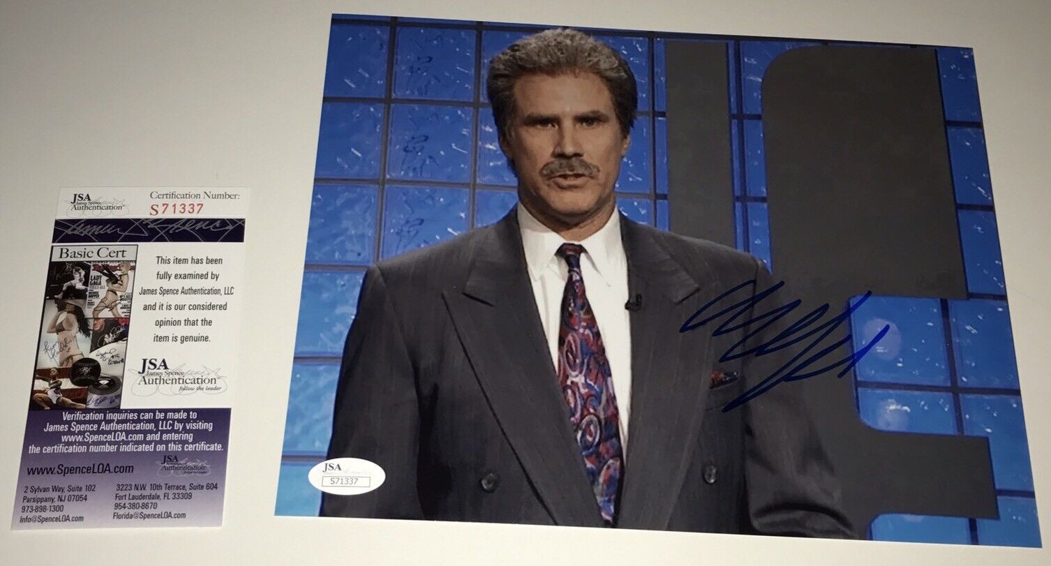 WILL FERRELL Signed SATURDAY NIGHT LIVE 8x10 Photo Poster painting IN PERSON Autograph JSA COA