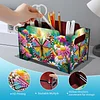 5D DIY Diamond Painting Decorative Storage Box Wood Storage Clutch (Butterfly)