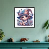 Diamond Painting-DIY Full Round Drill US Flag Star Gnome
