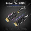 MOSHOU 8K HDMI 2.1 Optical Fiber Pipe Cable eARC HDR 8K@60Hz 4K@120Hz Micro HDMI to HDMI for Xbox PS5 Samsung QLED TV Amplifier SIKAI CASE