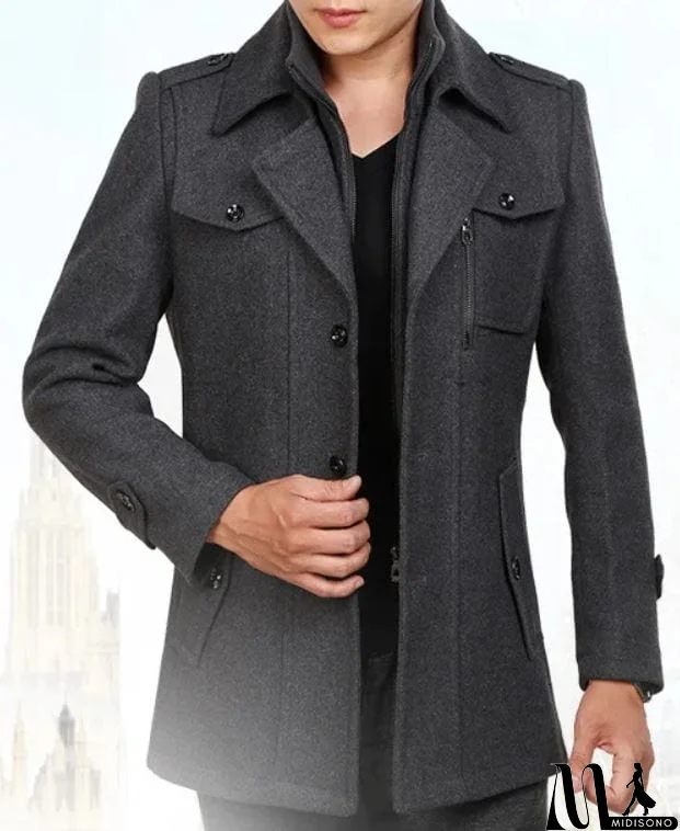 MidiSono - Classic and Stylish winter Coat