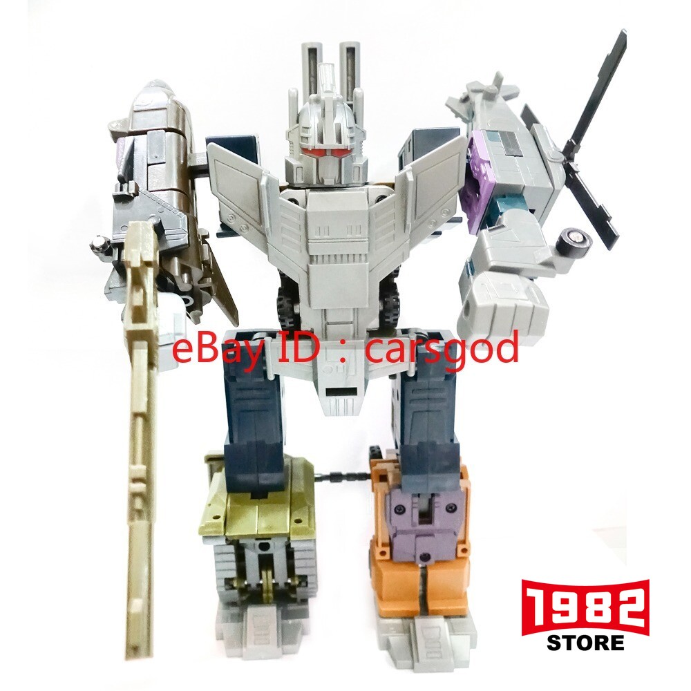 Transformers  COMBACTICON MULTIFORCE G1 Bruticus KO facsimile action figure no box