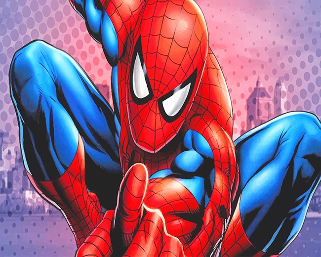 

Spiderman Hi-Res – Paint By Numbers - 40*50CM, 501 Original