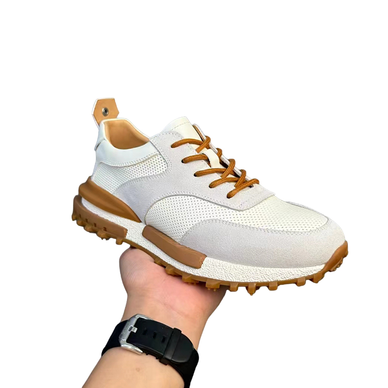 Handmade Retro Horsehide Jogging Men's Shoes|Holiday Casual Horsehide Leather Shoes DANRRIO.COM DANRRIO