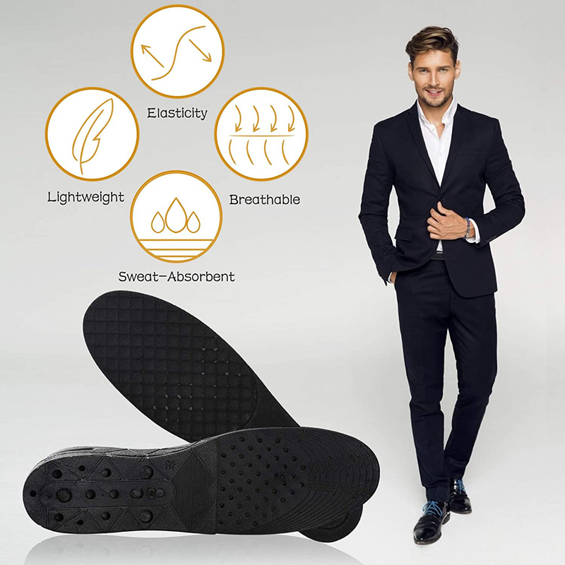 Likron Watches Adjustable Height Increase Insoles with Air Cushion Lift Inserts for Men Women 12 to 35 Variable Lift