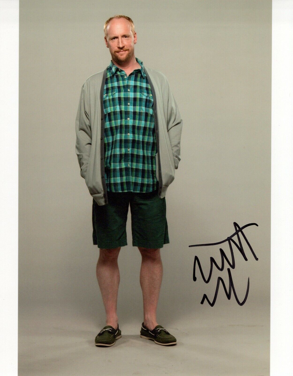 Matt Walsh head shot autographed Photo Poster painting signed 8x10 #1