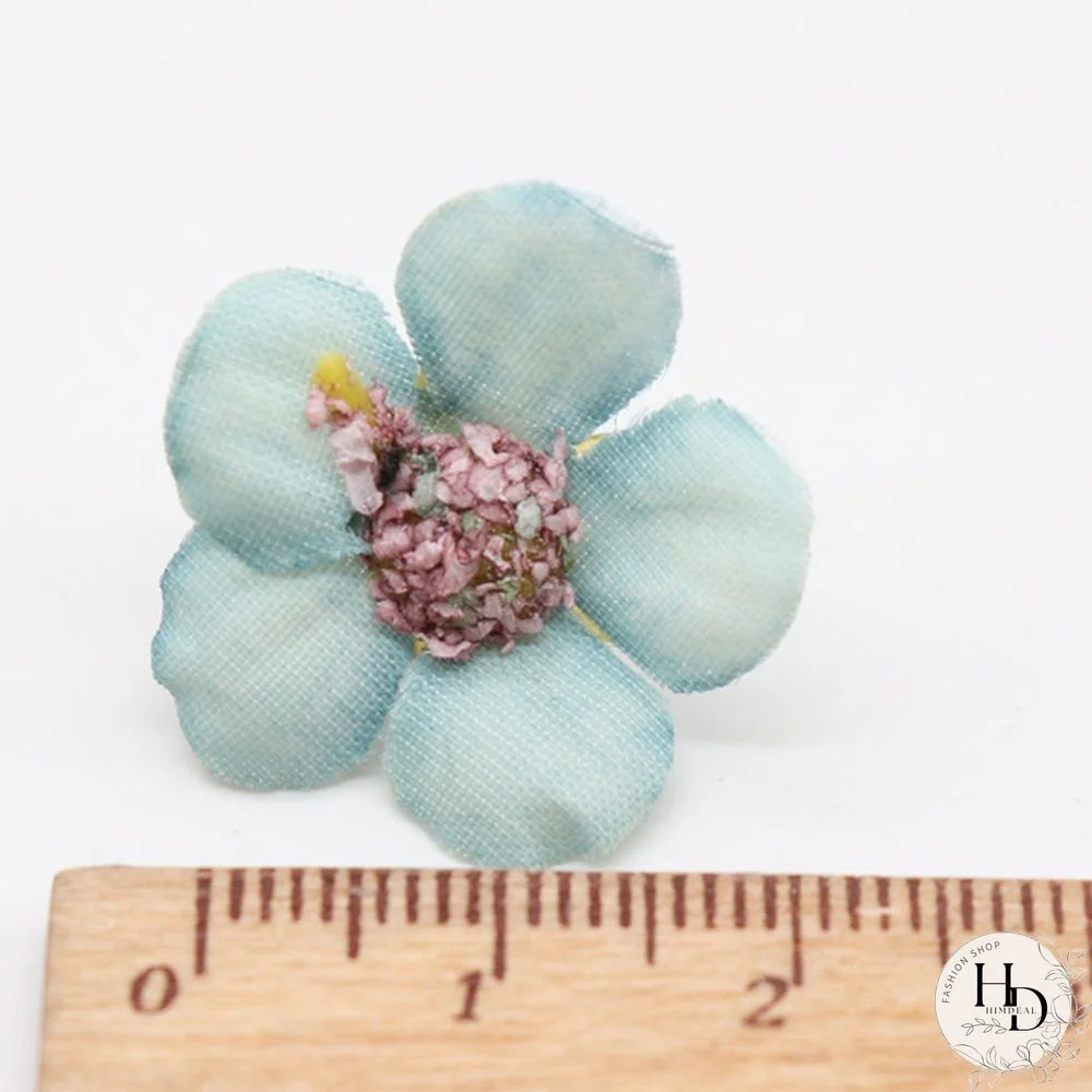 50/100pcs Multicolor Daisy Flower Head Mini Silk Artificial Flower For Wedding Engagement Party Home Decor DIY Garland Headdress