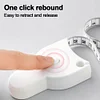 150 Cm Soft Body Measuring Tape Push Button Retract Retractable Measuring Tape