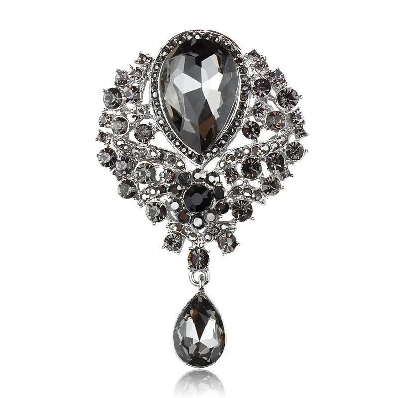 New Rhinestone Bolo Bow Tie High-end Luxury Gifts Korean Version of The British Wedding Wedding Banquet Bowtie Men's Jewelry