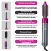 S&egrave;che-cheveux 5-en-1 avec Brosse et Fer &agrave; Boucler